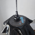 Luminaire suspendu en vinyle recyclé – 12 pouces